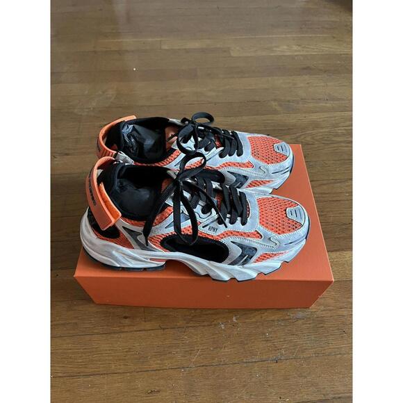 Heron Block Stepper Sandal Vintage Orange - Picture 1 of 9